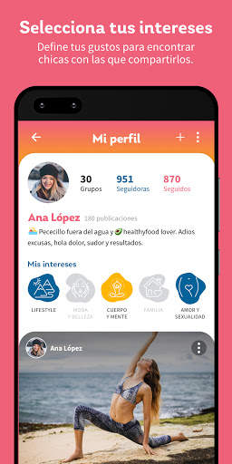 Femmly - Red social femenina screenshot 3