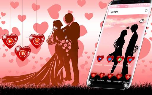 Romantic Couple Launcher screenshot 3