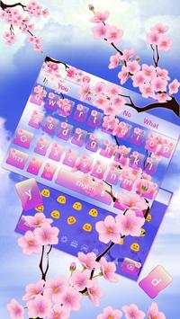 Pink Spring Blossom Keyboard screenshot 3