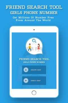 Friend Search Tool - Girls Phone number screenshot 5