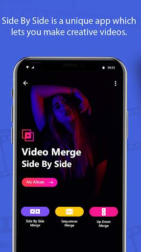 Video Merger Side By Side 3 تصوير الشاشة