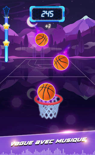 Beat Dunk - Basketball gratuit avec musique pop screenshot 3