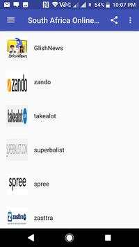 South Africa Online Shops screenshot 1