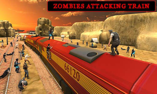 US Army Train Zombie Shooting screenshot 5