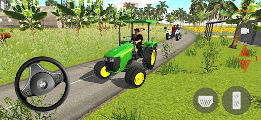 Indian Tractor Driving 3D 3 تصوير الشاشة
