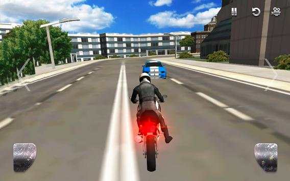 Police Bike 3D : Crime City Robber Chase Simulator स्क्रीनशॉट 1