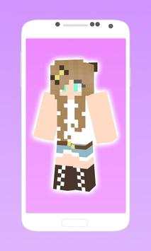 Pretty minecraft girl skins screenshot 1