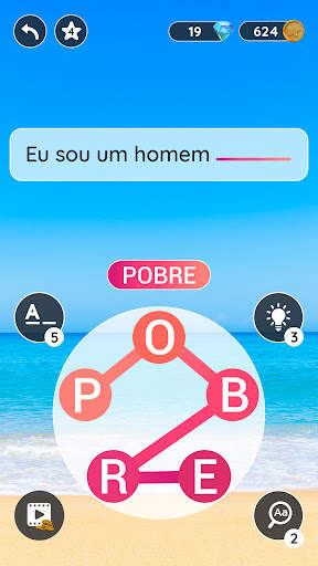Quotescapes: Jogo de Palavras screenshot 1