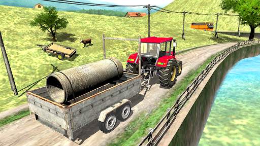 Tractor Trolley Driving Game screenshot 2