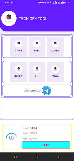TECH APP GFX TOOL FOR BGM VIP screenshot 4