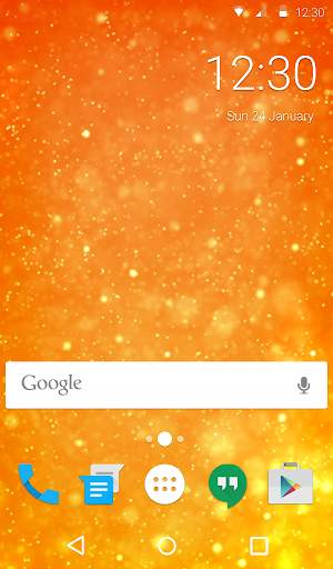 Orange Animated Keyboard स्क्रीनशॉट 6