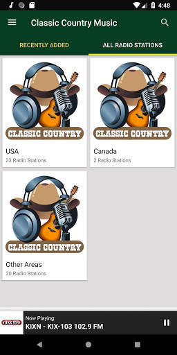Classic Country Music Radio Stations screenshot 4