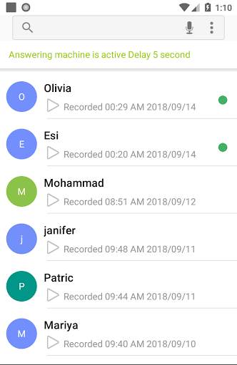 Реальный автоответчик (голос)samsung j7 prime скриншот 6