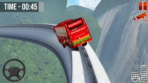 City Coach Bus Stunt Game 3D screenshot 3