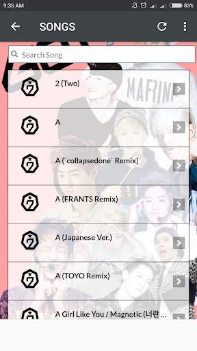 GOT7 Lyrics (Offline) screenshot 4