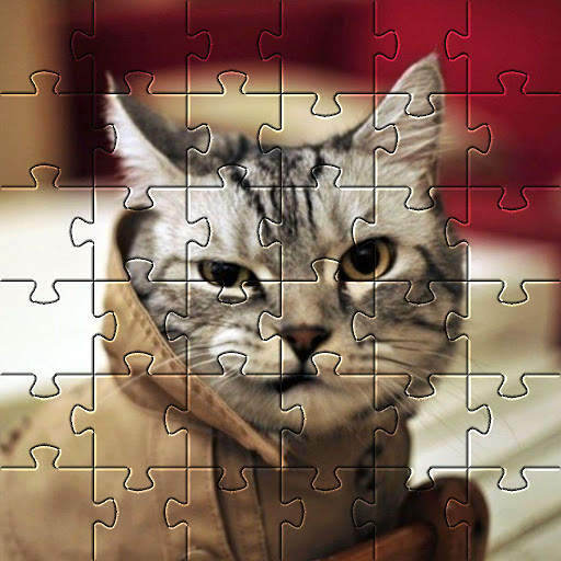 Cat Game Funny Animals Jigsaw Puzzles 🧩🐈🧩🐾 screenshot 4