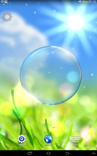 Spring Bubbles LWP screenshot 3
