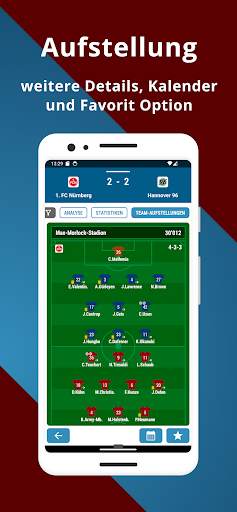 Football DE - Bundesliga 2 screenshot 5