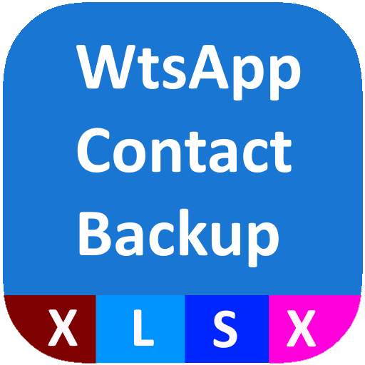 Backup Contacts To Excel For WhatsApp 2.1