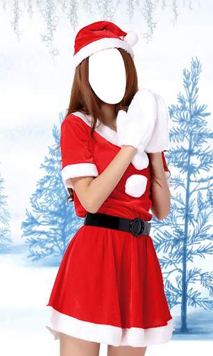 Christmas Lady Photo Maker New 3 تصوير الشاشة