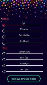 Colorful LED Name : My Name Live Wallpaper screenshot 5