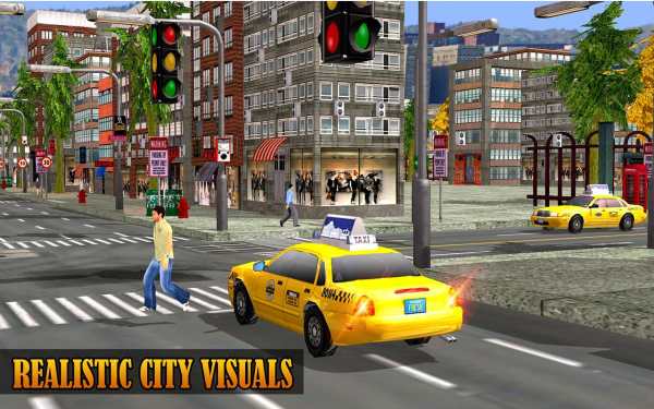 Taxi Driving Simulator 2016 screenshot 1