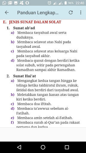 Panduan Solat,Wirid & Doa screenshot 17