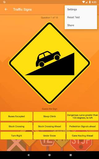 Australia Road (Traffic) Signs Test and Quiz скриншот 10