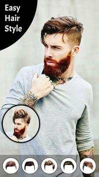 Man Hair Style ,Mustache - Man Photo Editor screenshot 2
