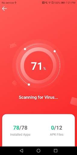 Tiny Antivirus - performance security virus clean screenshot 2