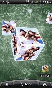 Photo Cube Lite Live Wallpaper screenshot 1