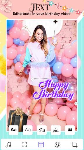 Birthday Video Maker screenshot 4