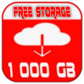 Free 1000GB Cloud Storage App Joke - Prank icon