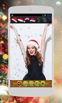 Christmas Santa Hat Camera & Photo Editor screenshot 2