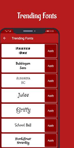 Fonts for Huawei Emui screenshot 2