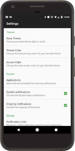 Recent Notification screenshot 4