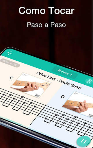 Simulador de guitarra con ritmo libre y juegos screenshot 16