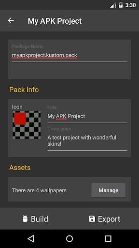 KAPK Kustom Skin Pack Maker screenshot 1