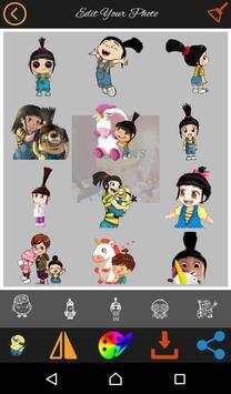 Mini Photo editor emoji & stickers 3 تصوير الشاشة
