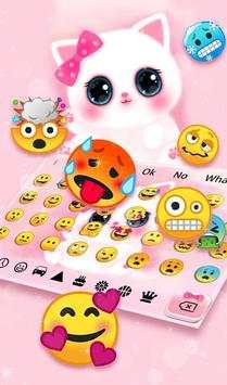Girlish Pink Cute Kitty screenshot 5