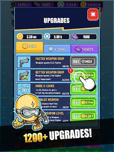 Idle Royale Merge Manager RPG screenshot 9