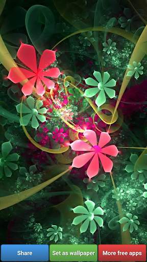 3d Flowers Wallpapers स्क्रीनशॉट 7