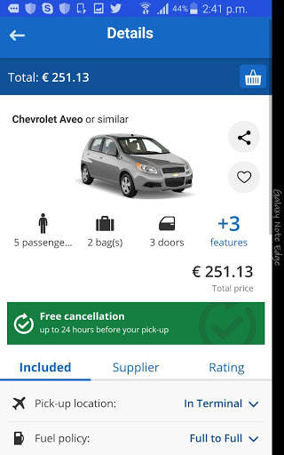 Car Hire App screenshot 3