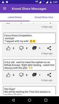 Krowd Share - WhatsApp, Messenger, WeChat, Hike .. screenshot 3