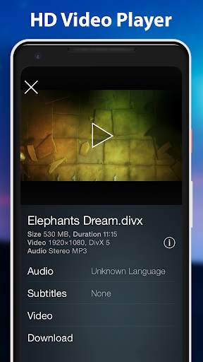 HD Video Player screenshot 1