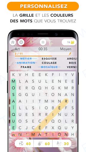 Mots Mêlés en Français screenshot 7