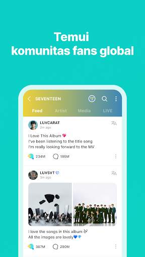 Weverse screenshot 3
