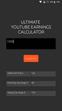 Youtube Earning Check Pro screenshot 2