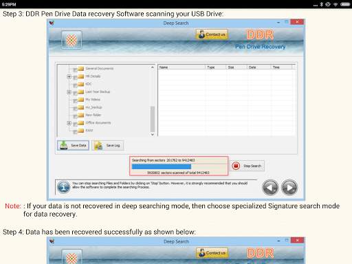 USB Drive Data Recovery Help screenshot 14