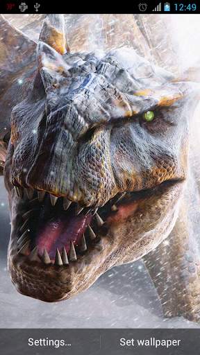 Dinosaurs Live Wallpaper screenshot 3